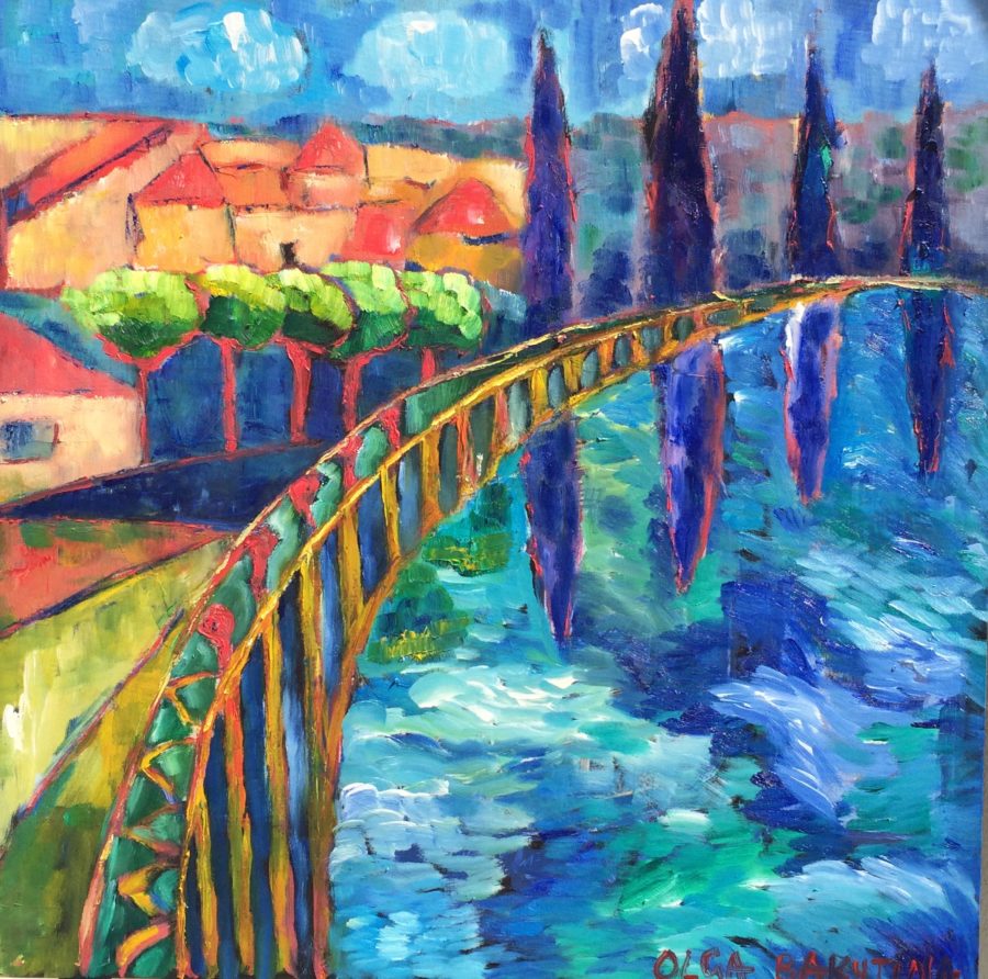 Raby Bay painting | by Olga Bakhtina